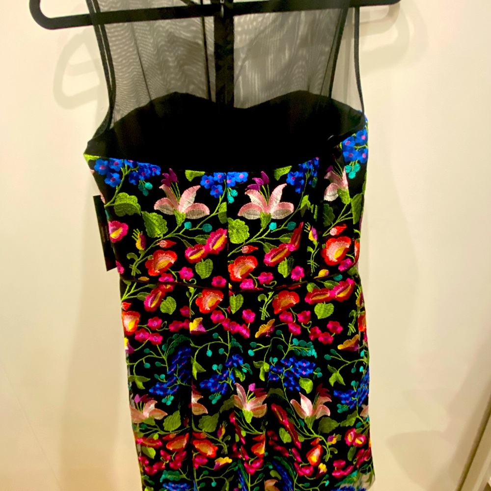 NWT Tahari Embroidered Dress